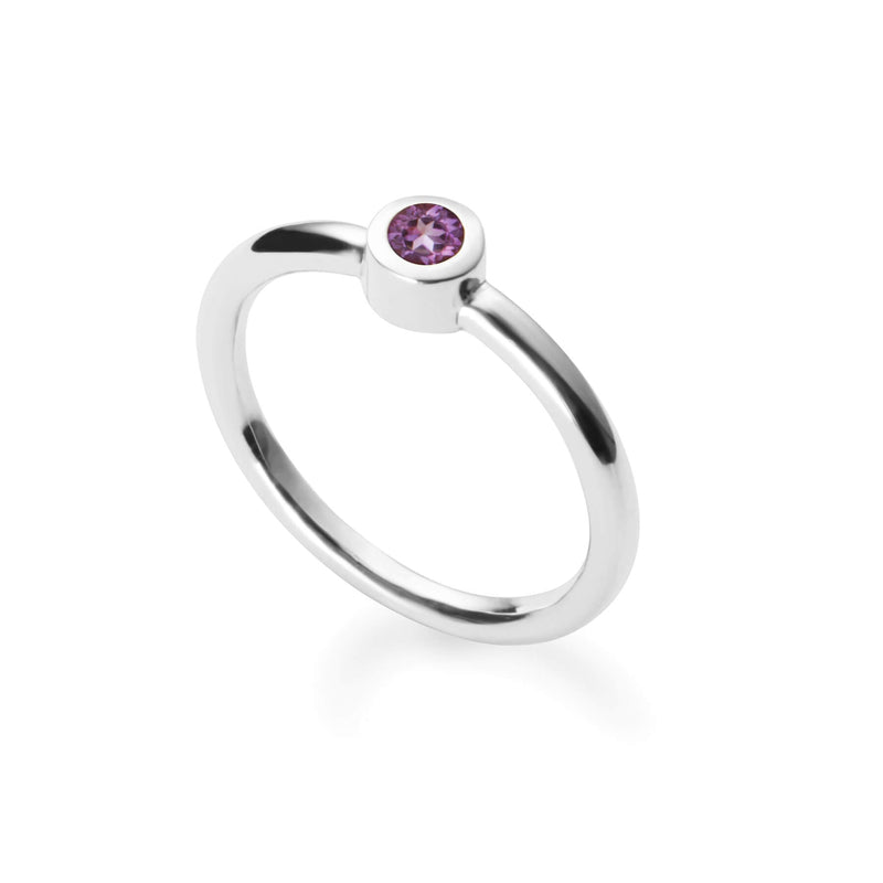 Gemstone Silver Ring | Women's Gemstone Silver Ring | ORA Jewellery