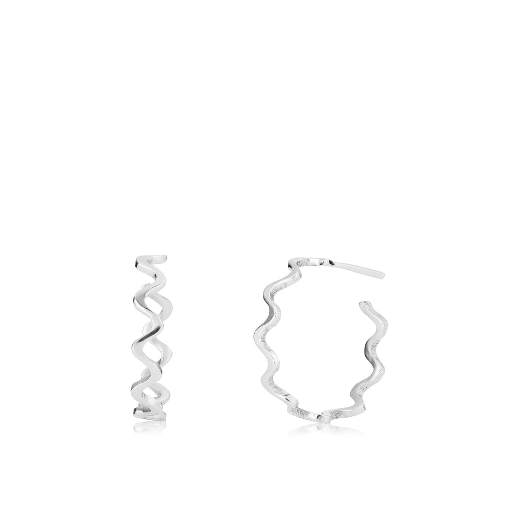 Small Wave Hoops