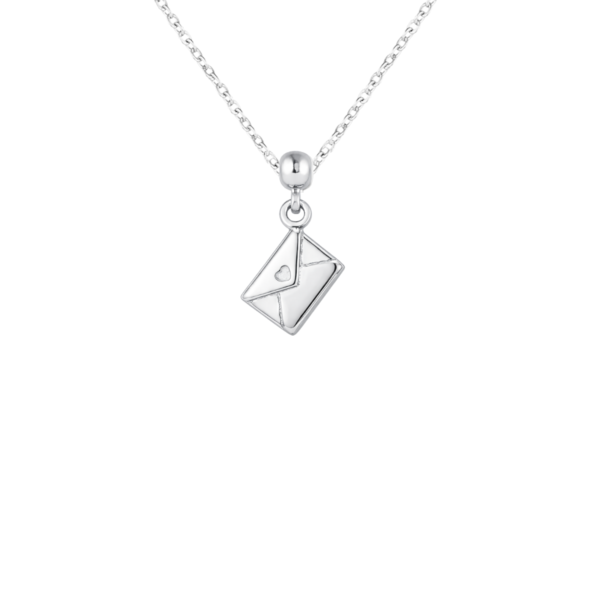 Envelope Silver Charm