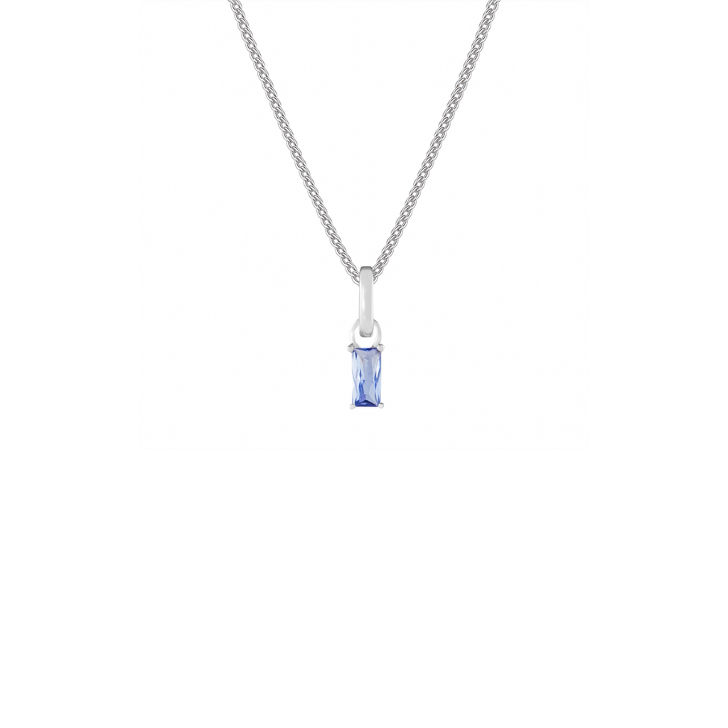 December Silver Clip Charm