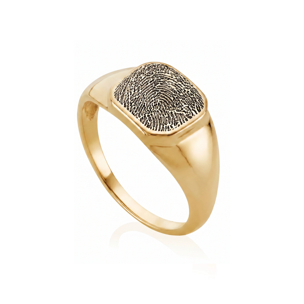 Fingerprint Signet Ring