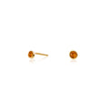 Zia Rise n Shine Gold Studs