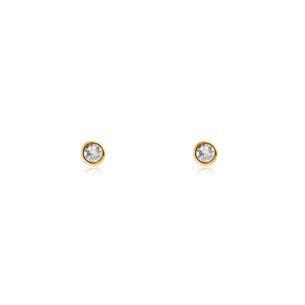 Zia Rise Gold Studs