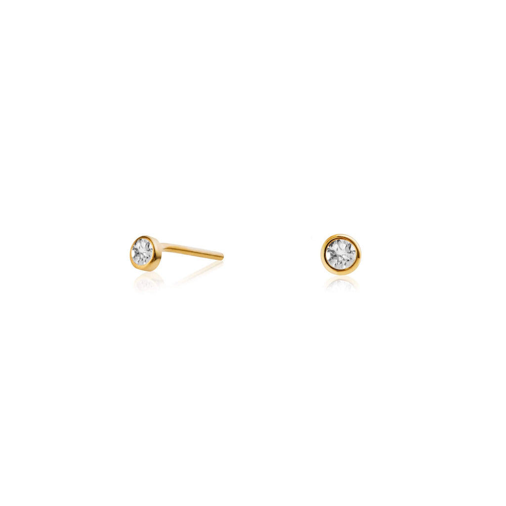Zia Rise Gold Studs