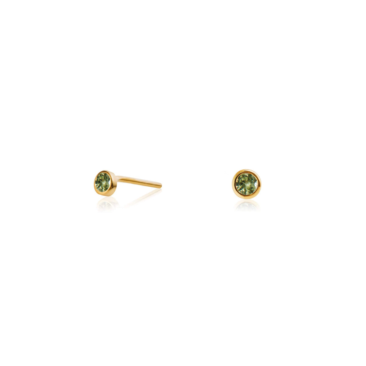 Zia Rise n Shine Gold Studs