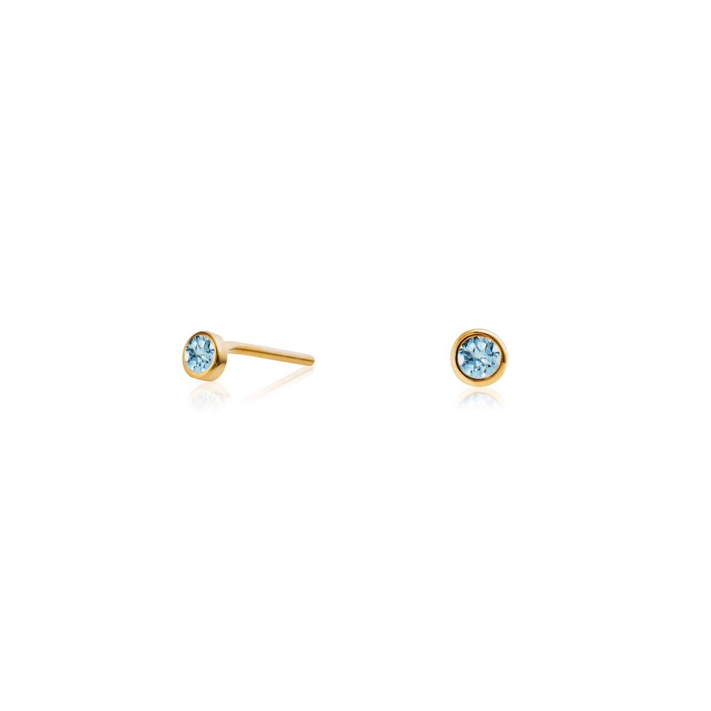 Zia Rise n Shine Gold Studs