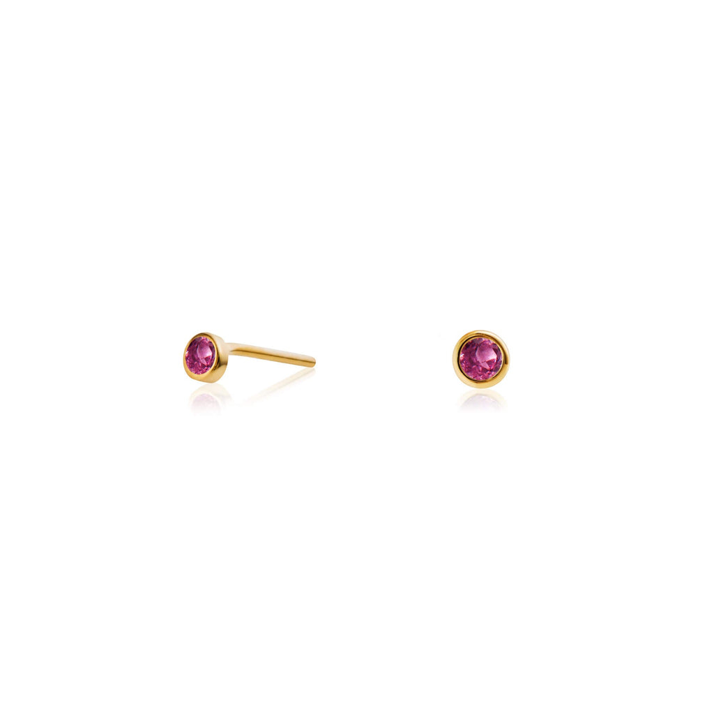 Zia Rise n Shine Gold Studs