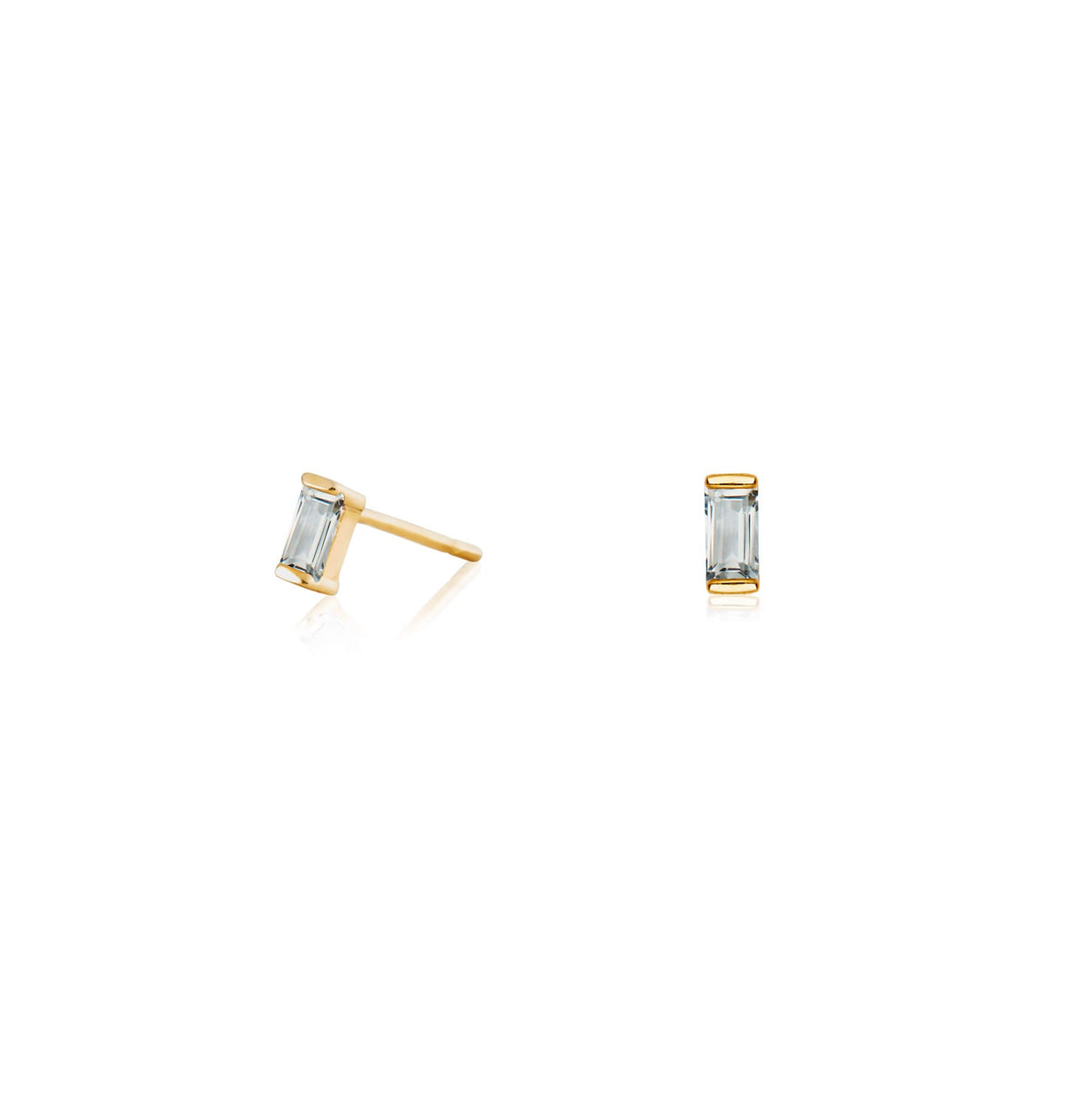 Ria Shine Gold Studs