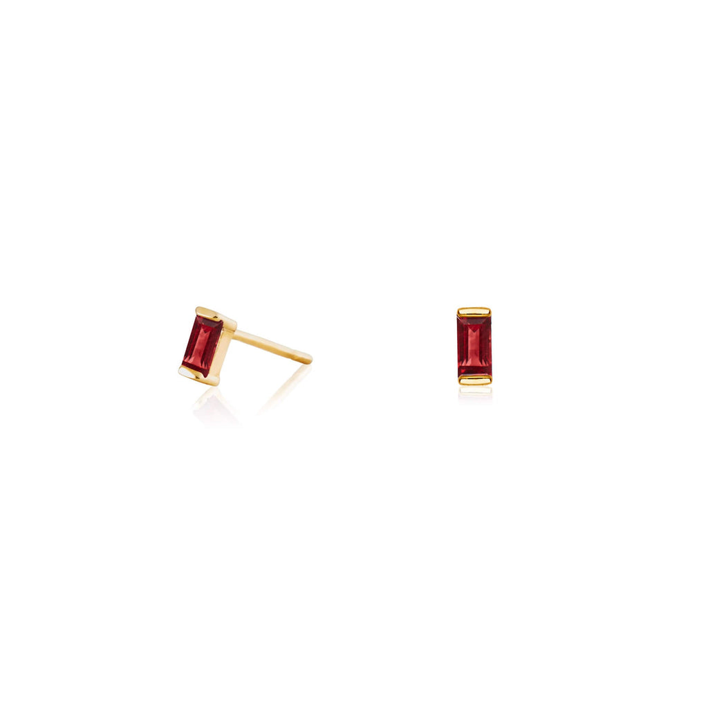 Ria Midnight Gold Studs