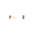 Ria Midnight Gold Studs
