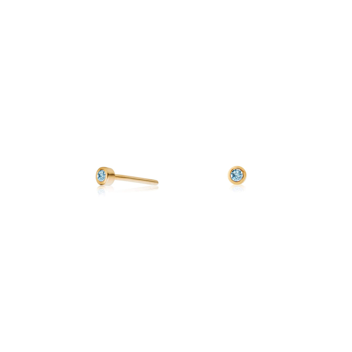Zia Shine Gold Studs