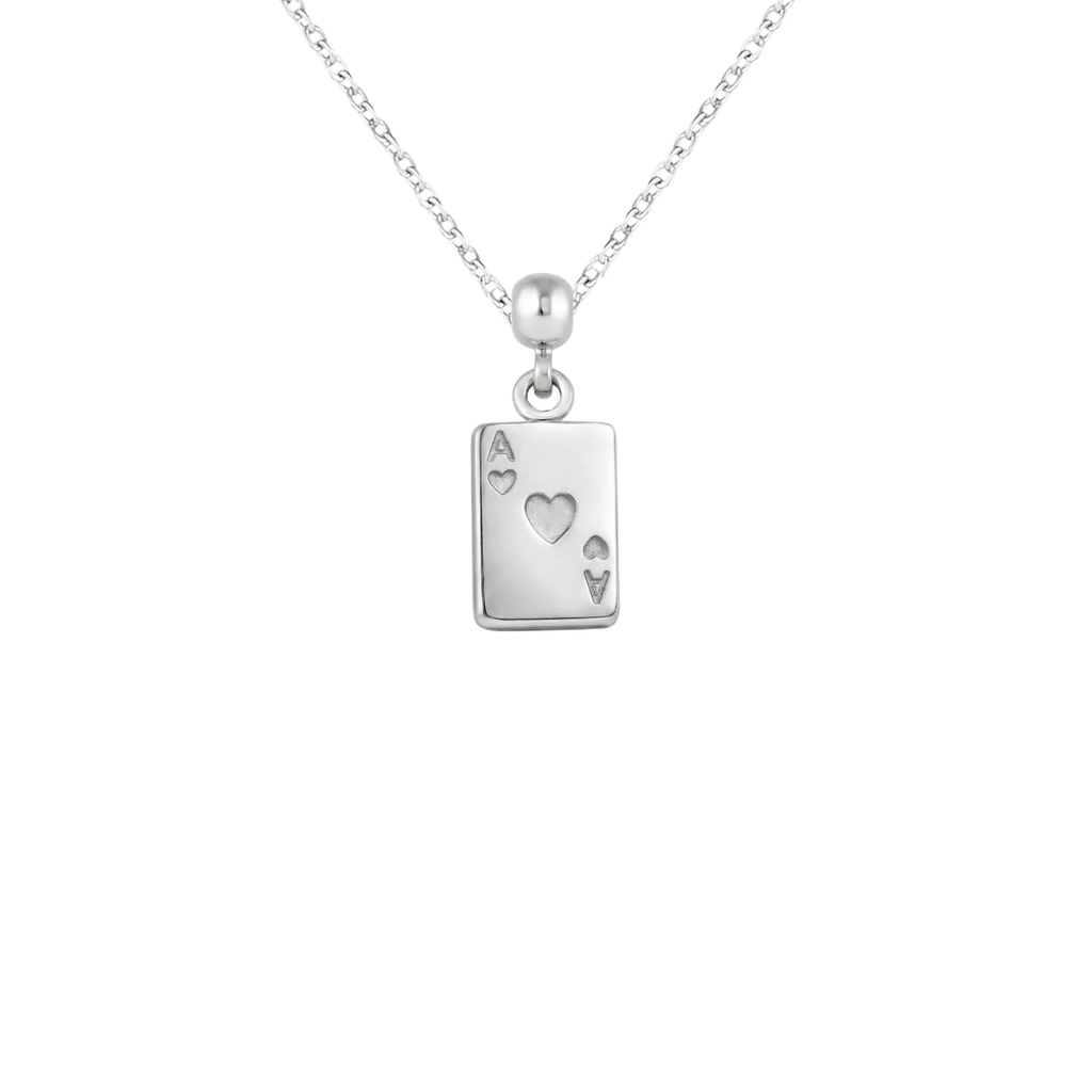 Ace of Hearts Silver Charm