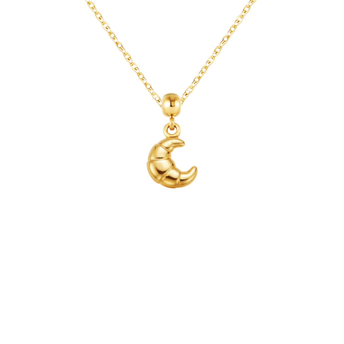 Croissant 9ct Gold Charm