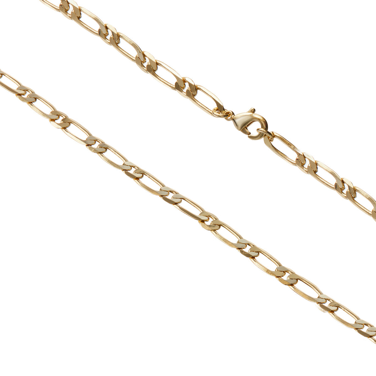 Figaro Gold Plated Chain