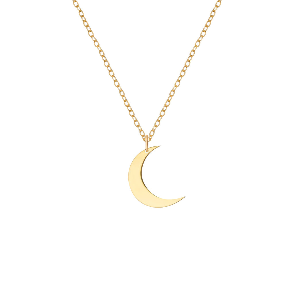 Crescent Moon Necklace | Women's Moon Necklace | ORA Jewellery