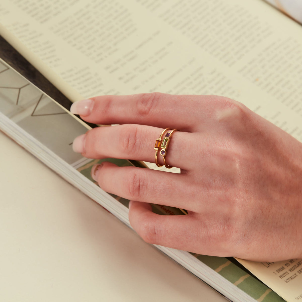 Zion Fusion Citrine  Ring