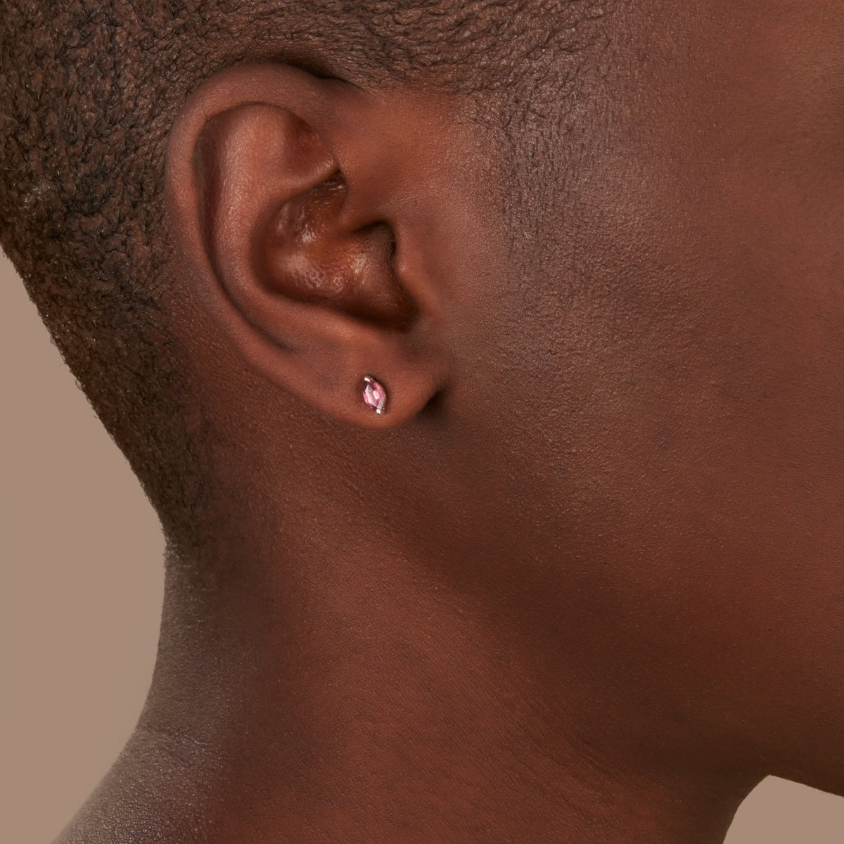 Maya Midnight Gold Studs