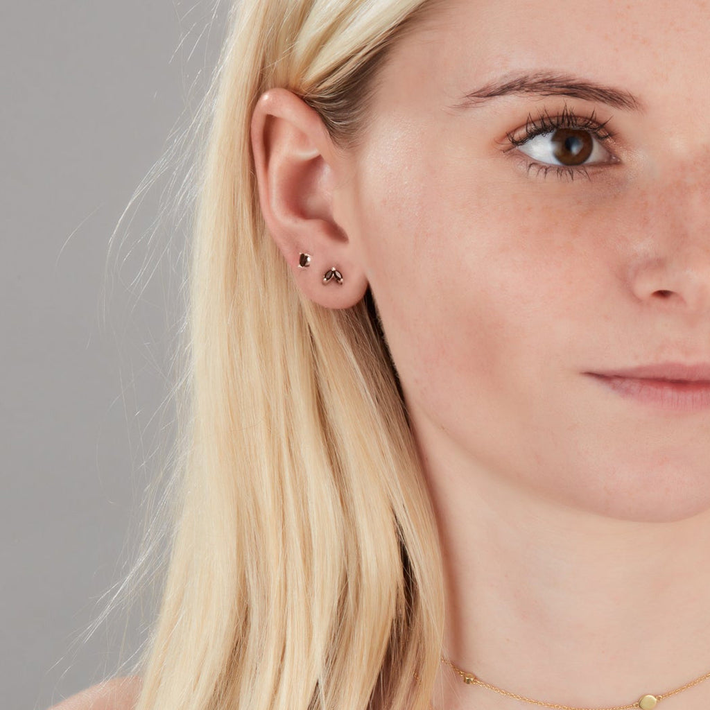 Ava Shine Gold Studs