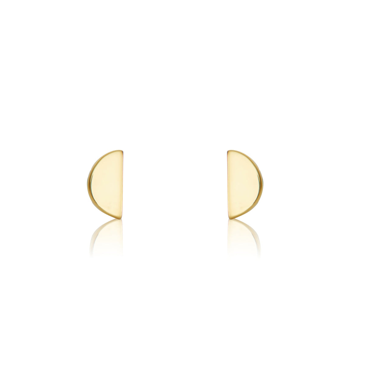 Tiny Semi Circle Studs