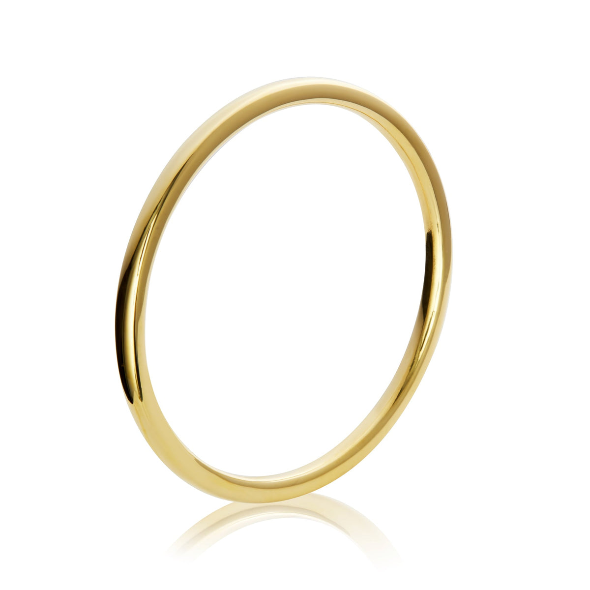Thick Round Bangle