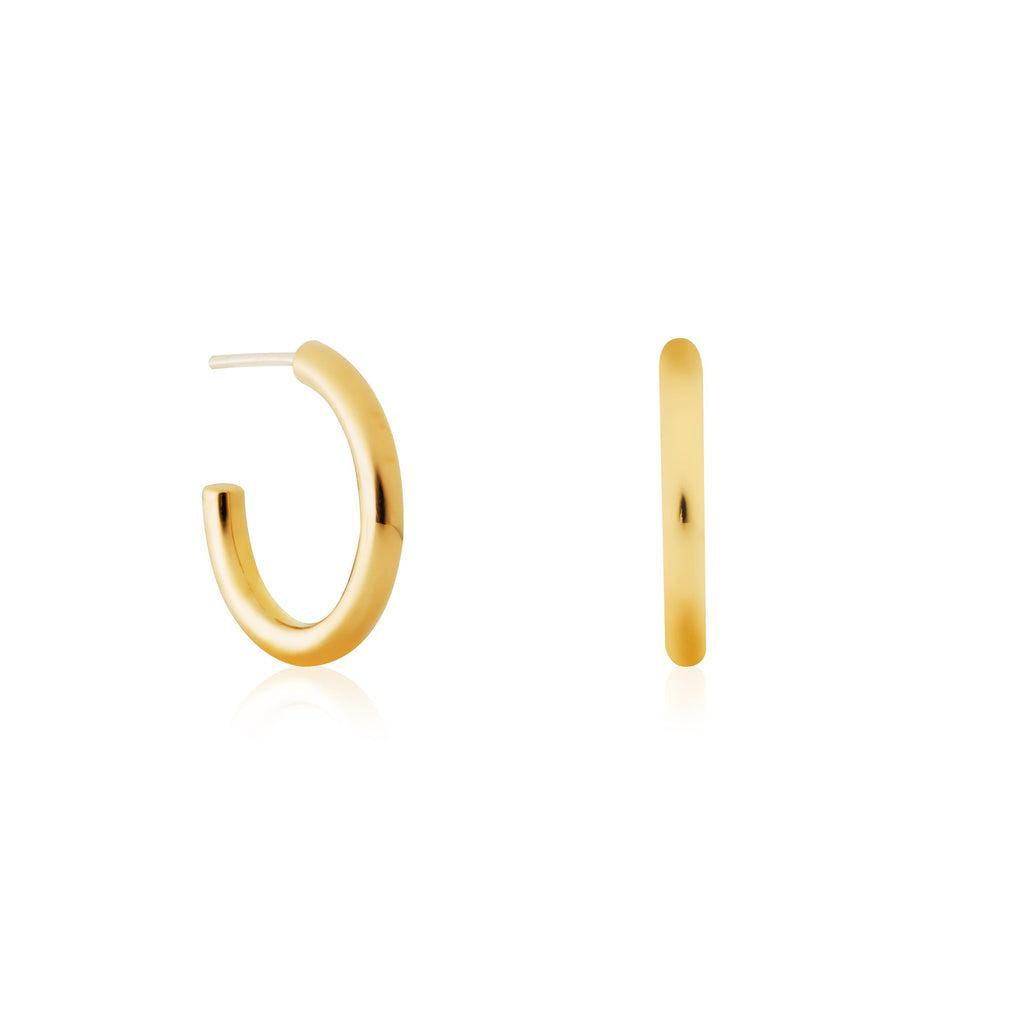 Chunky Small Hoop Earrings | Small Hoop Earrings | ORA Jewellery
