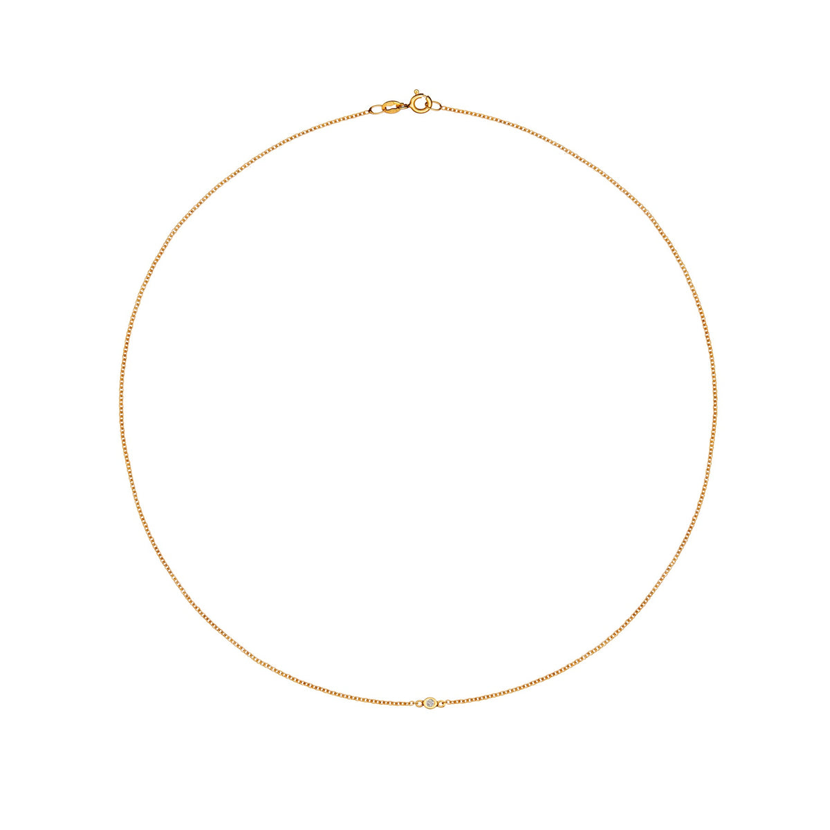 Zia Gold Necklace