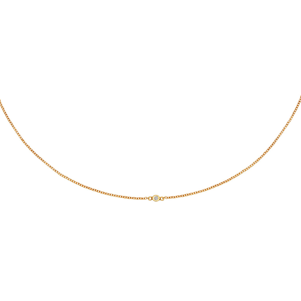 Zia Gold Necklace