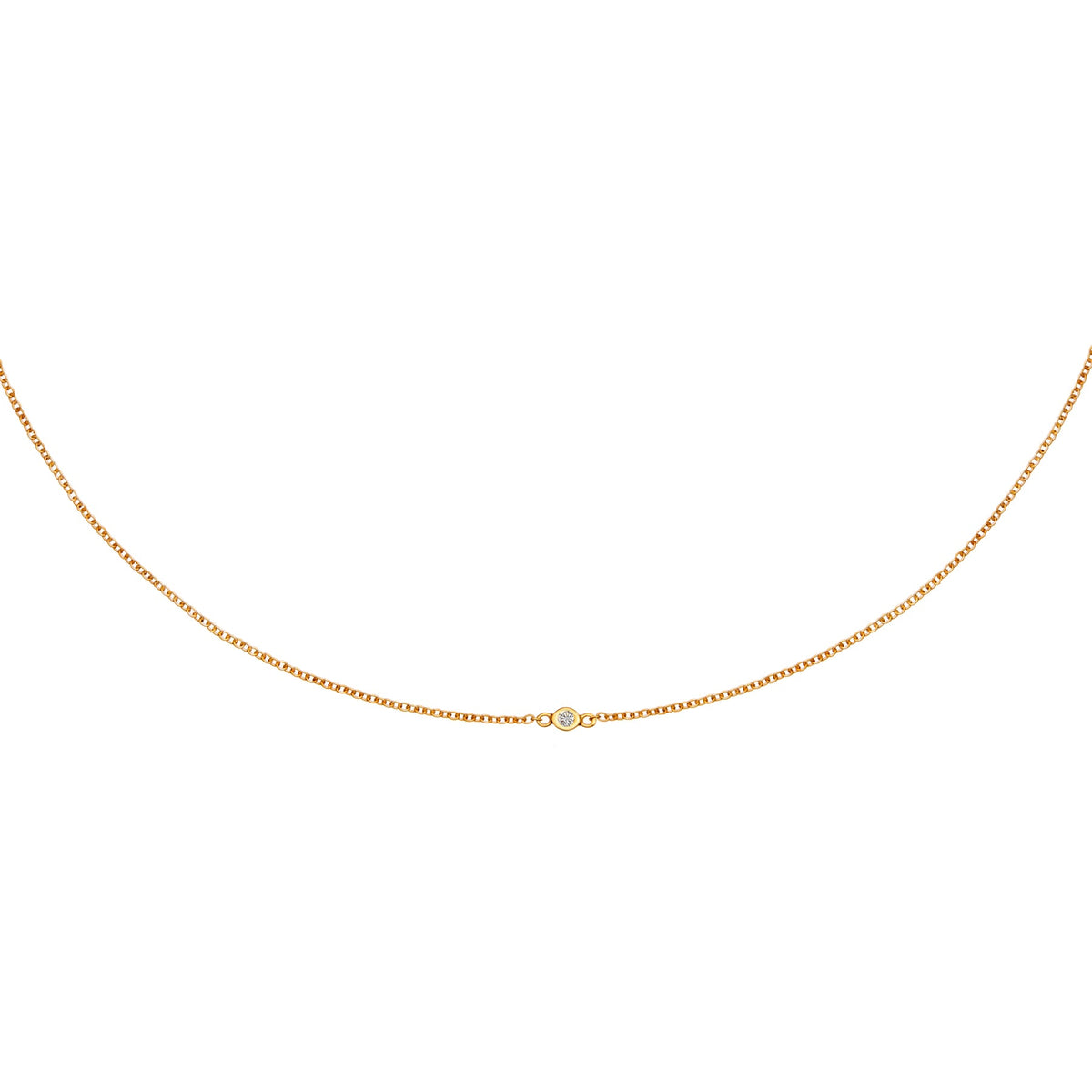 Zia Gold Necklace