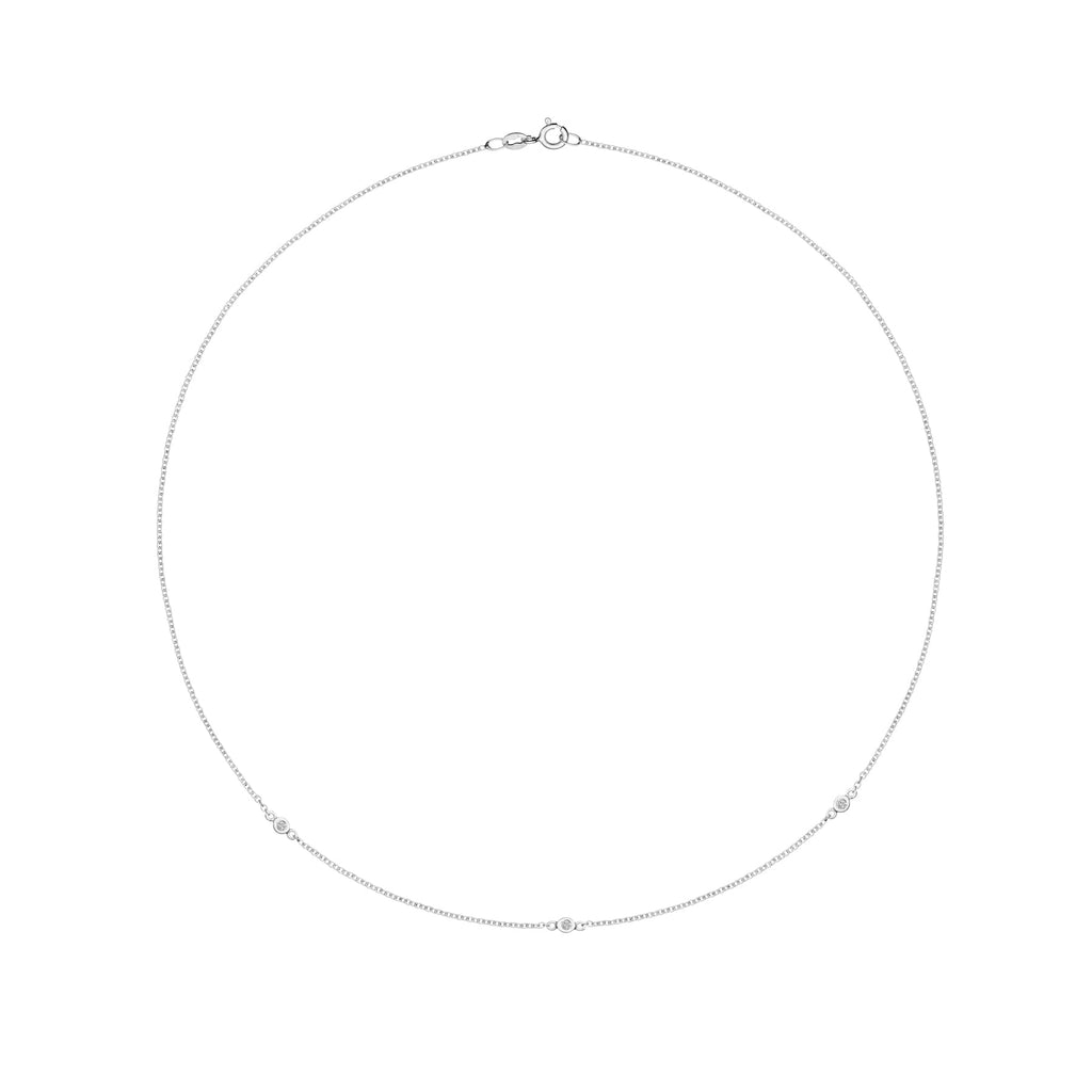 Zia Trio Silver Necklace
