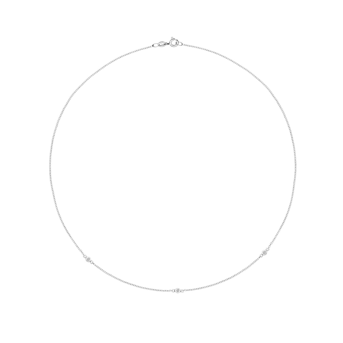 Zia Trio Silver Necklace