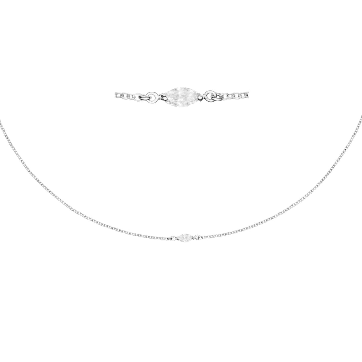 Maya Silver Necklace