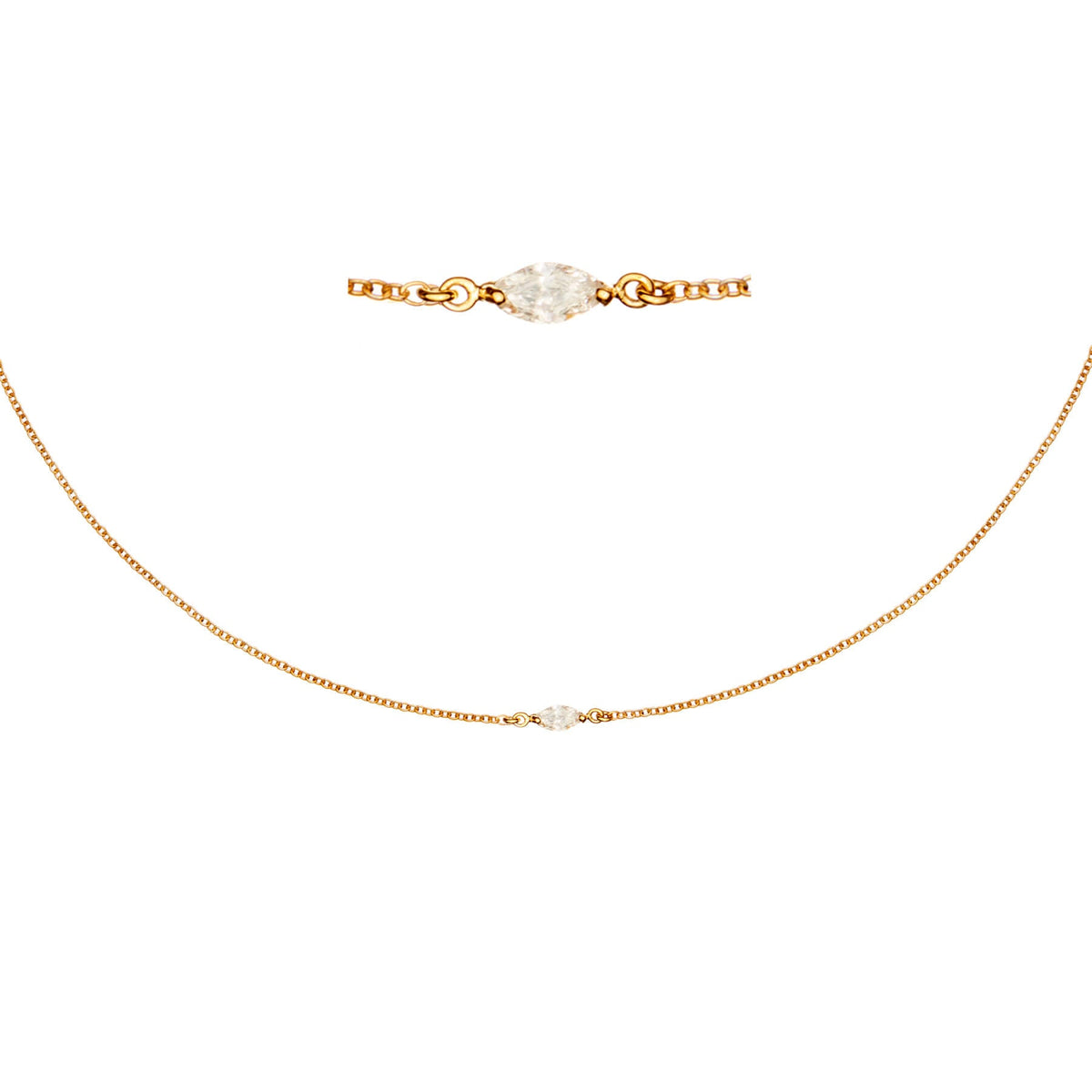 Maya Gold Necklace