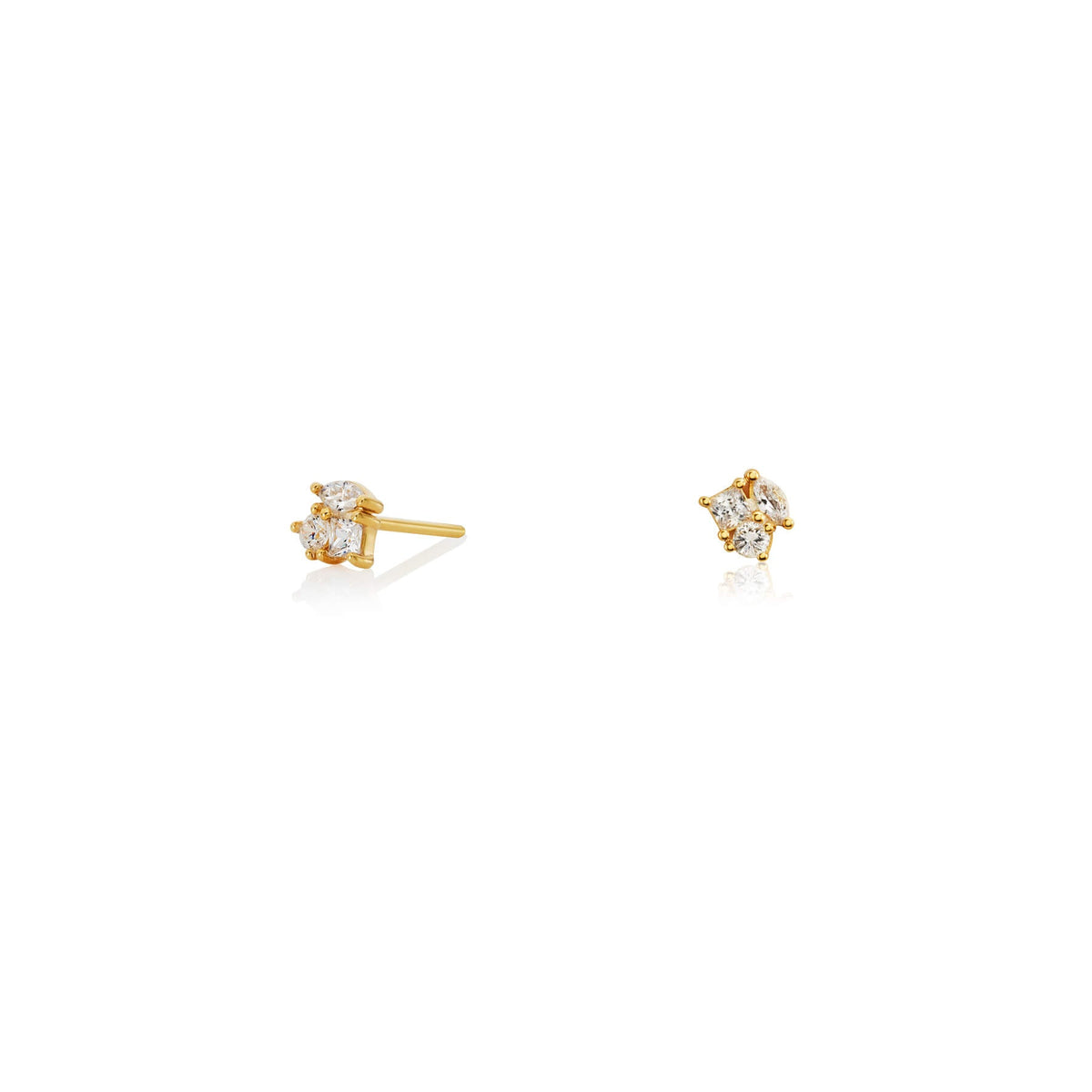 Luna Gold Studs