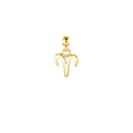 Aries 9ct Gold Charm