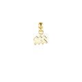 Aquarius 9ct Gold Charm