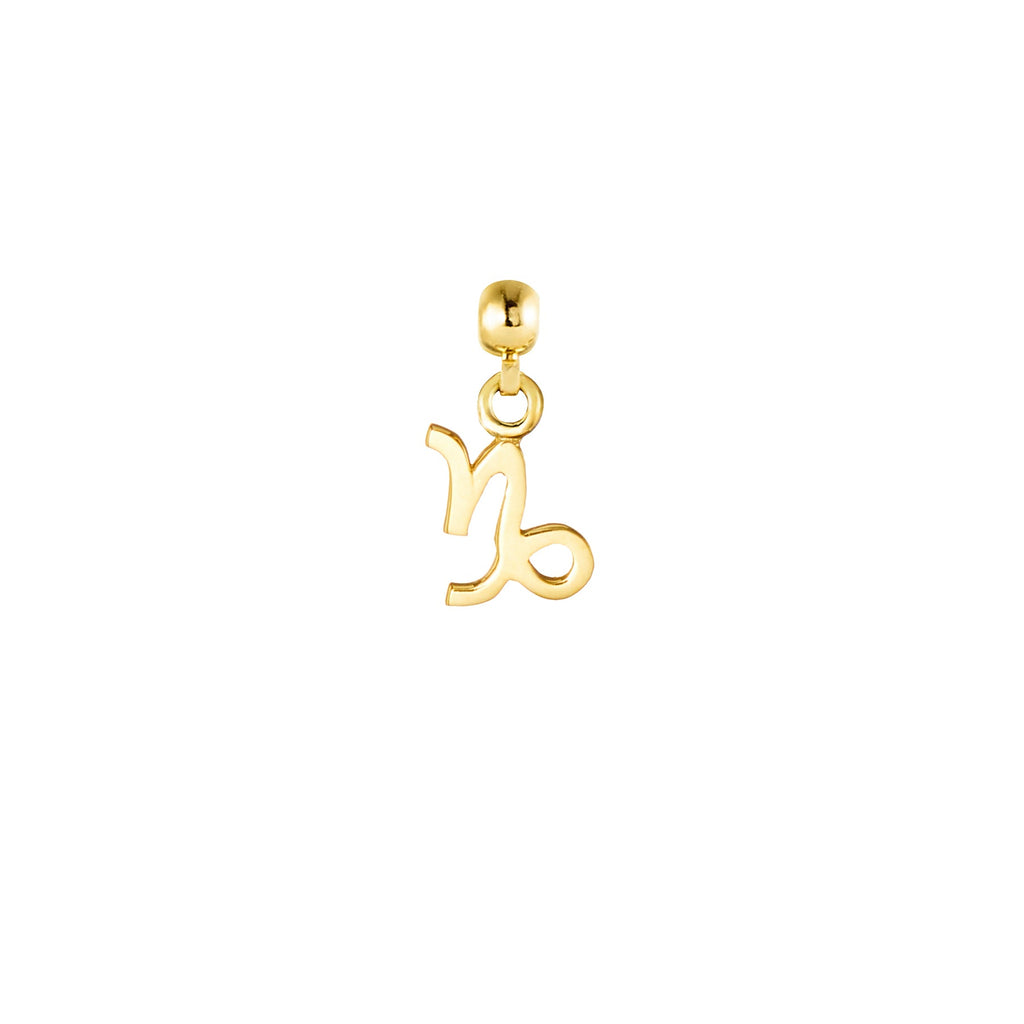 Capricorn 9ct Gold Charm