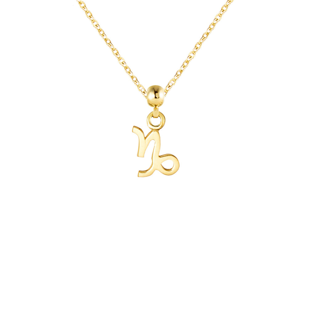 Capricorn 9ct Gold Charm