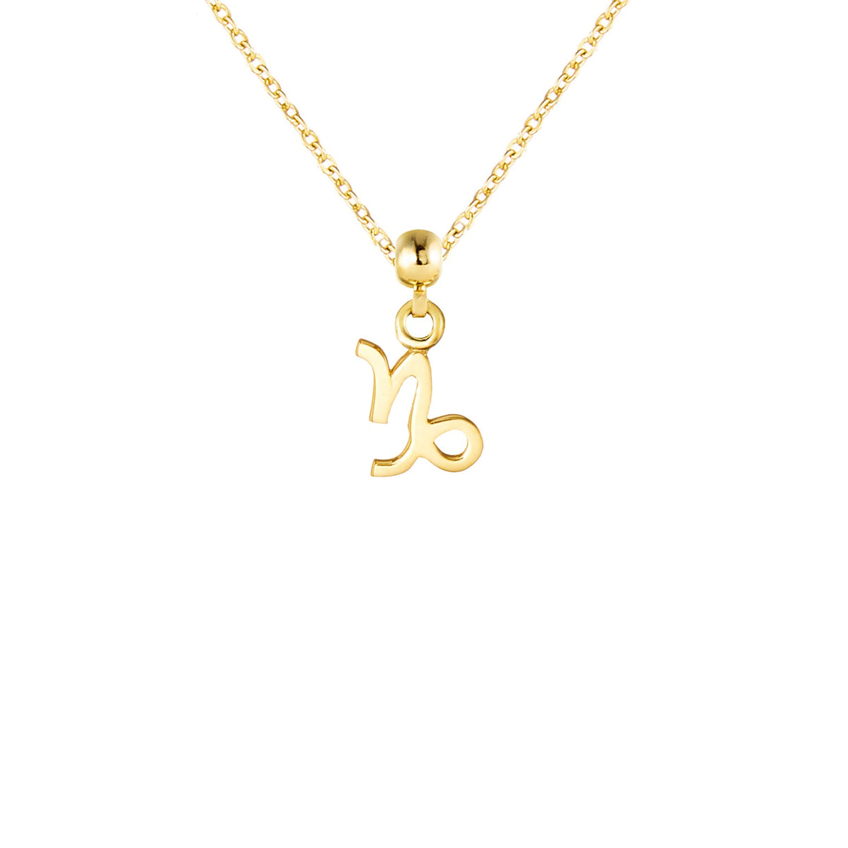 Capricorn 9ct Gold Charm