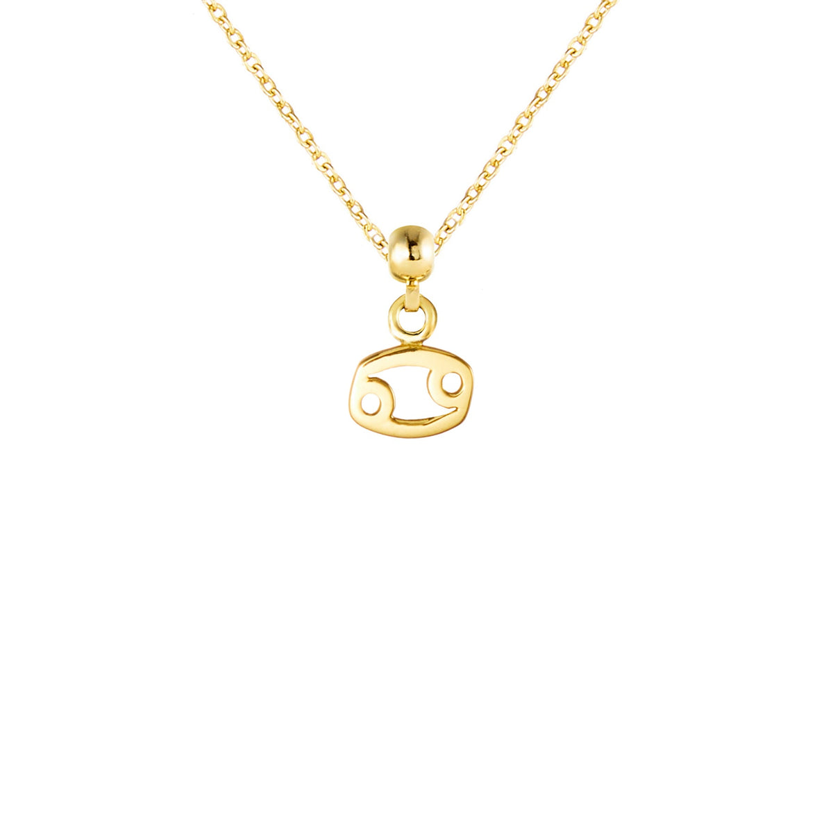 Cancer 9ct Gold Charm