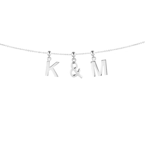 Ampersand Silver Charm