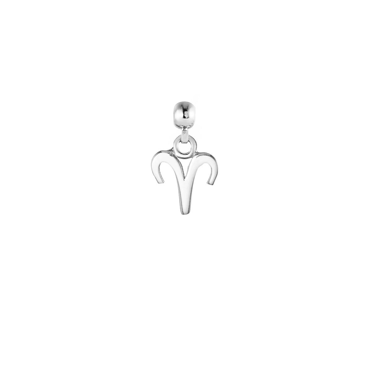 Aries Silver Charm