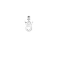 Taurus Silver Charm