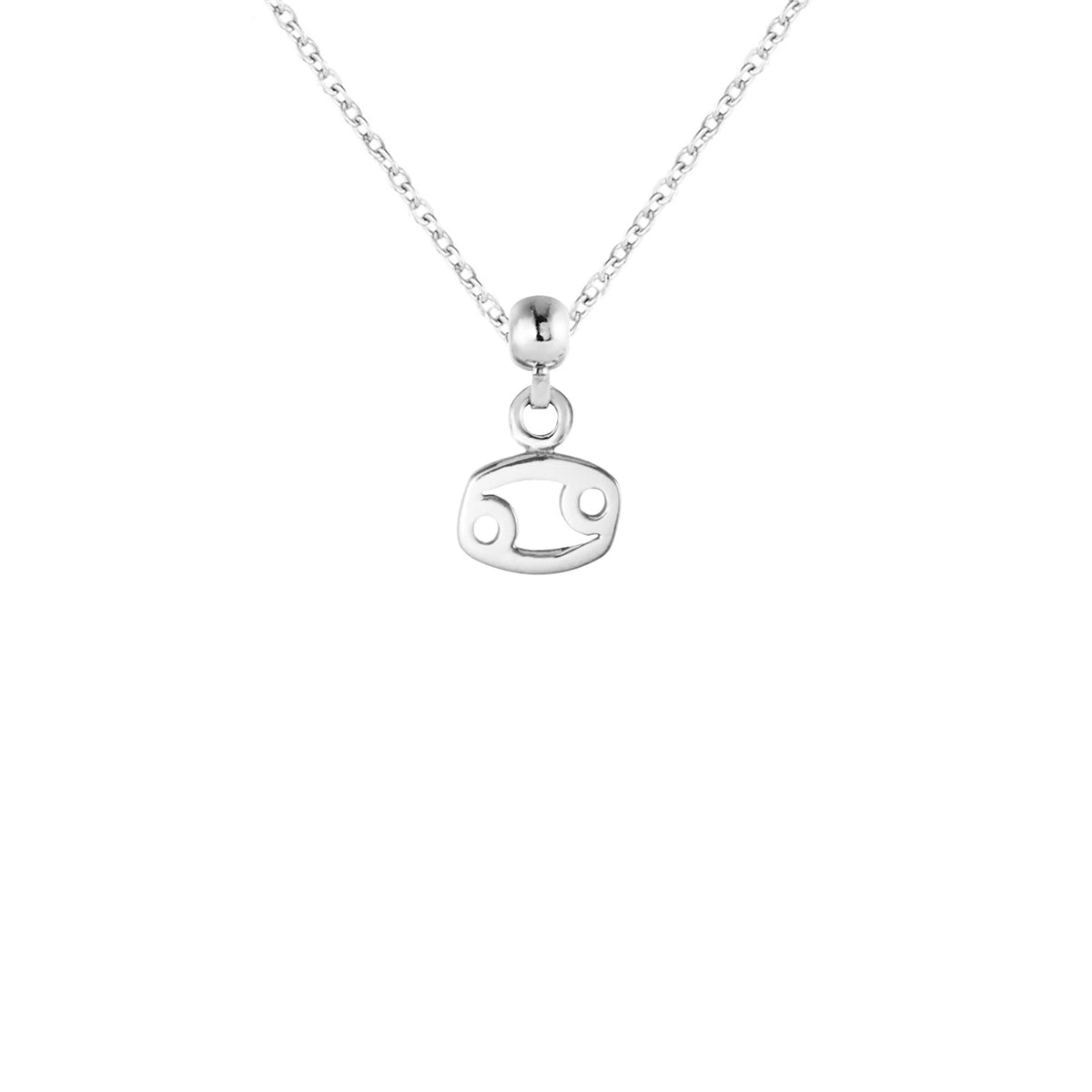 Cancer Silver Charm