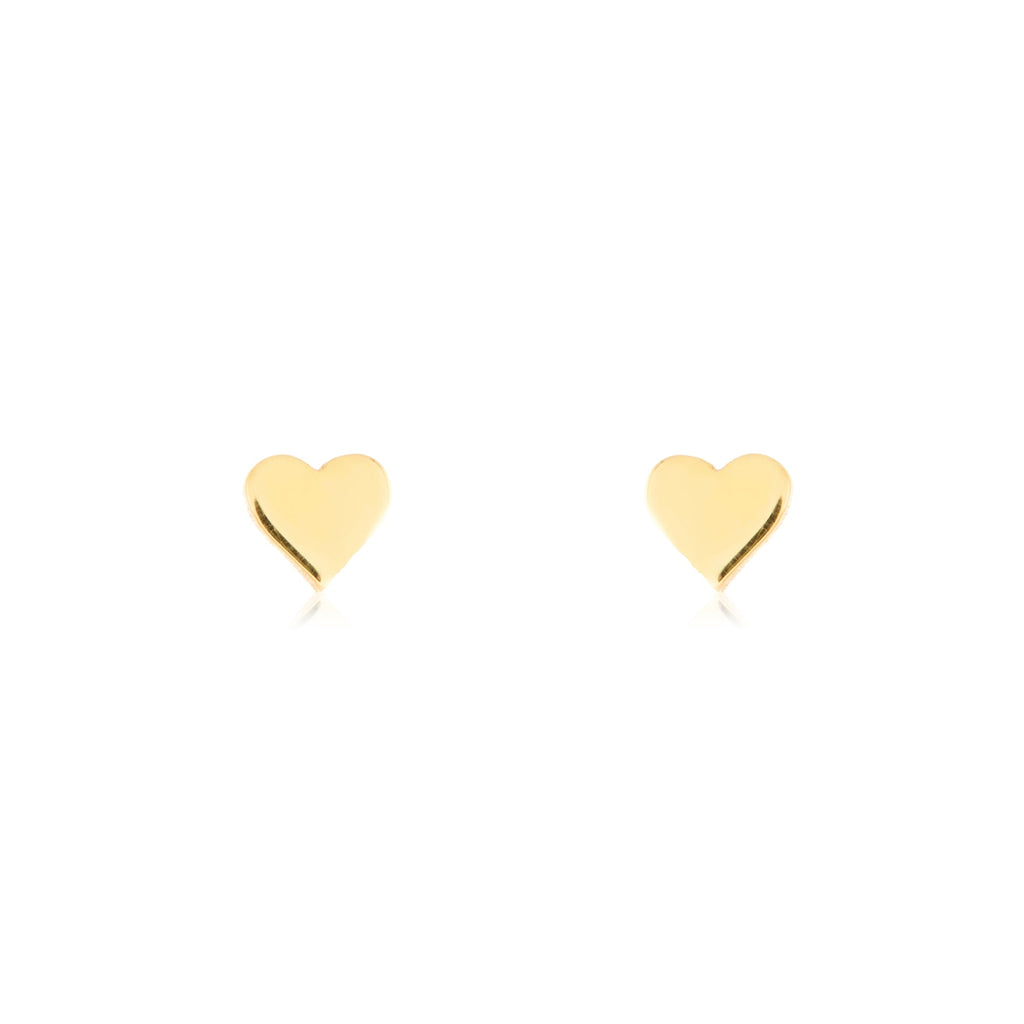 Tiny Heart Studs