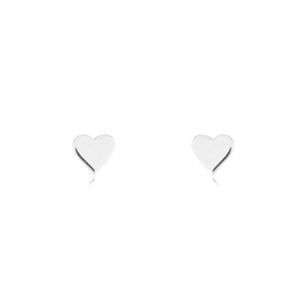 Tiny Heart Studs