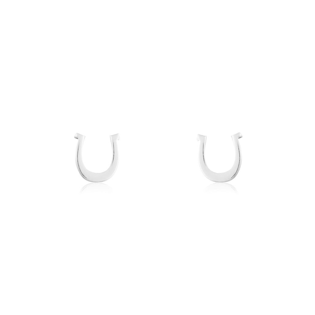 Tiny Horseshoe Studs
