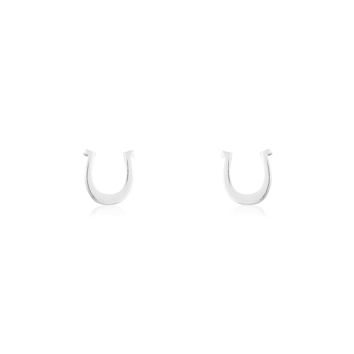 Tiny Horseshoe Studs