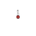 Birthstone Silver Charms