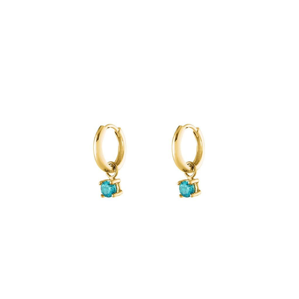 Small Gold Plated Hoops