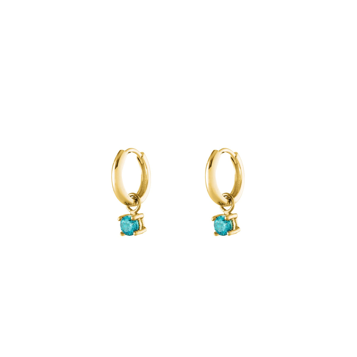 Small Gold Plated Hoops